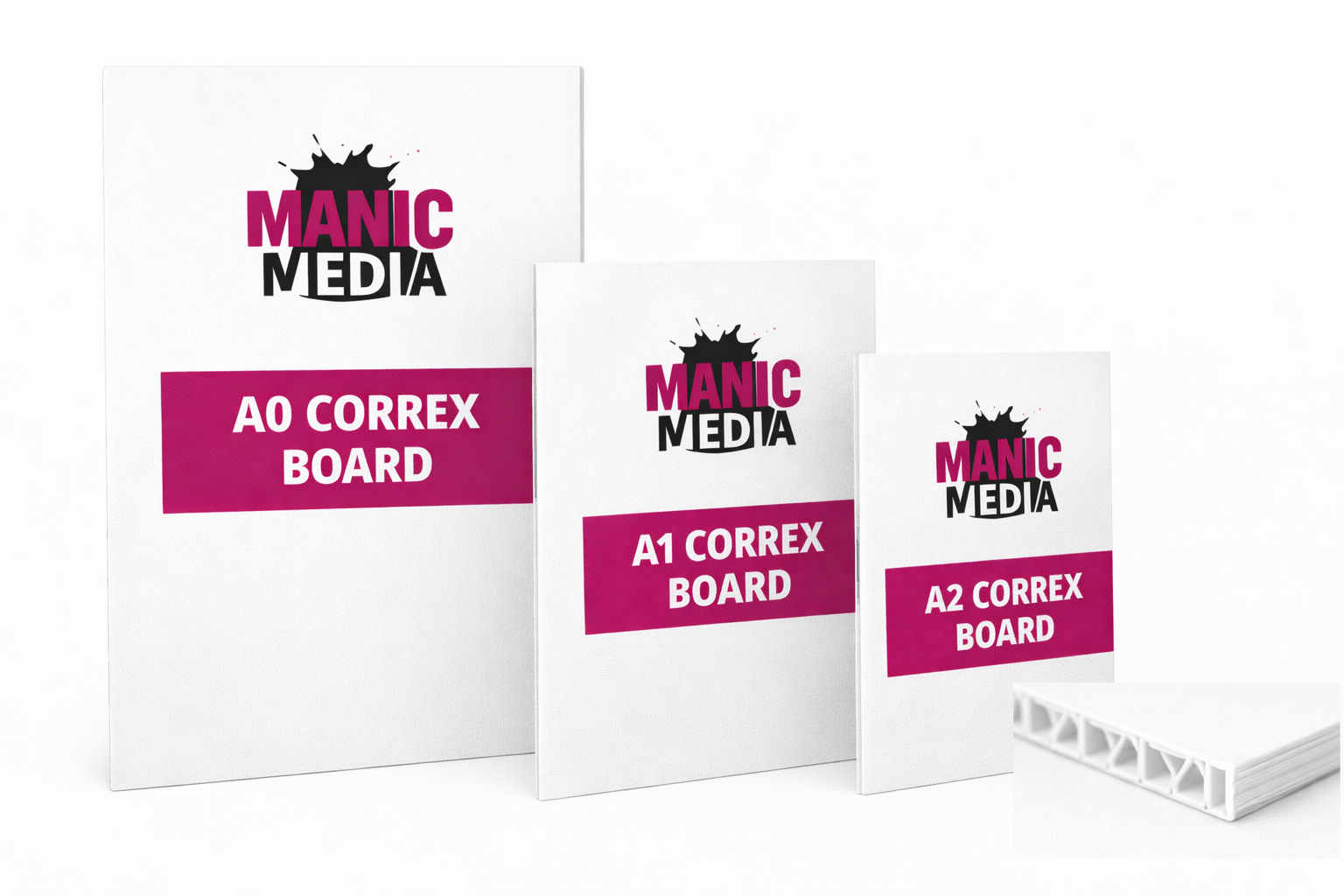 Full Colour Correx Boards