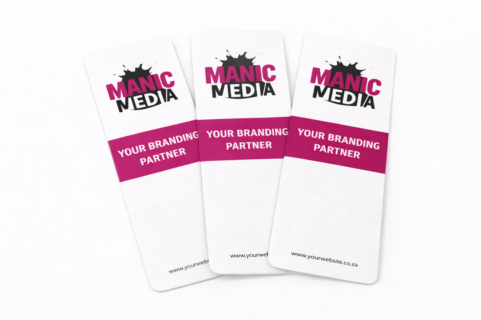 Bookmarks (5 × 15 cm | Full Colour | 350 gsm Gloss or Matt)